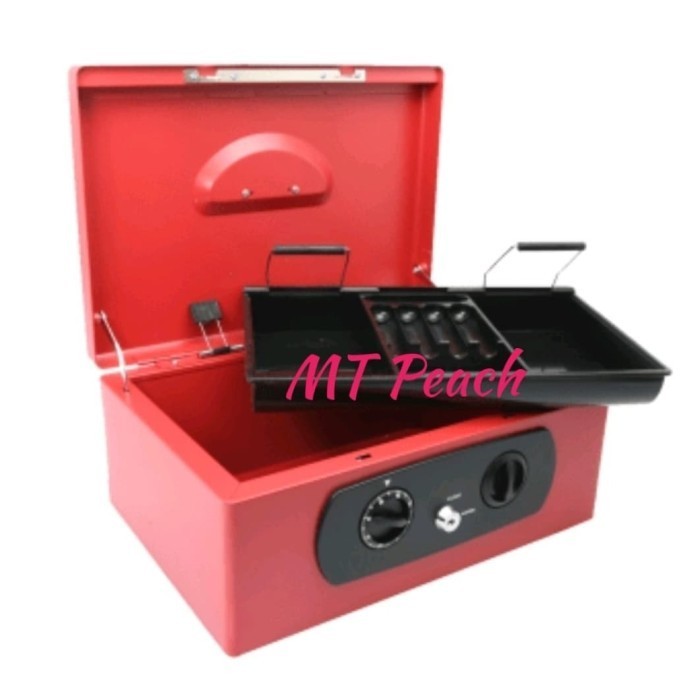 Ready KRISBOW CASH BOX - SAFETY BOX MERAH