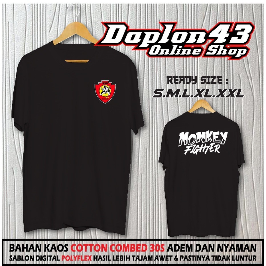 KAOS LOGO IKS.PI MONKEY FIGHTER // KAOS PENCAK SILAT INDONESIA // KAOS DISTRO KERA SAKTI // KS N 13