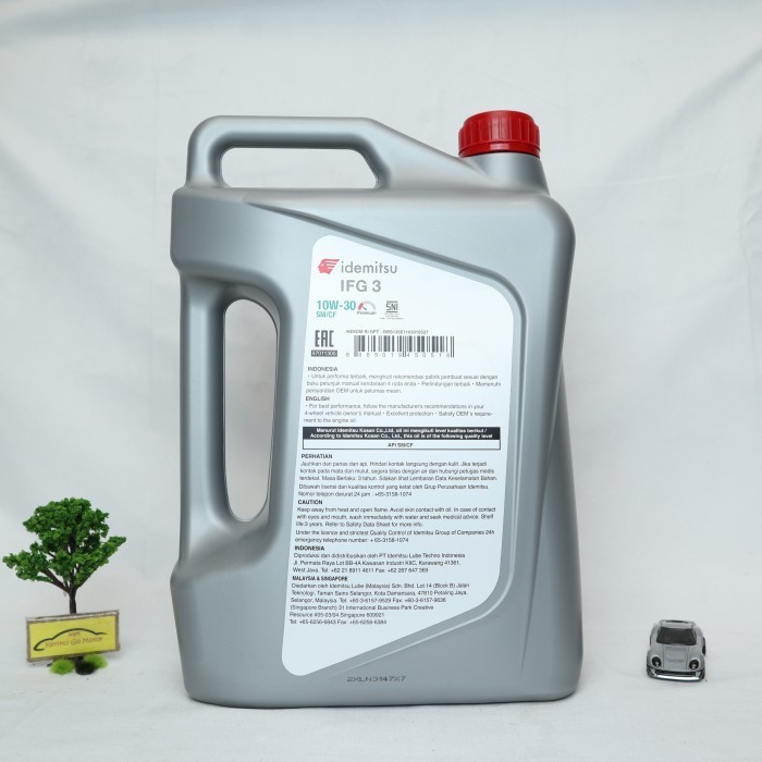 Oli Idemitsu 10W-30 Sm/Cf 4L Galon - Oli Idemitsu Sm/Cf 10W-30 Galon