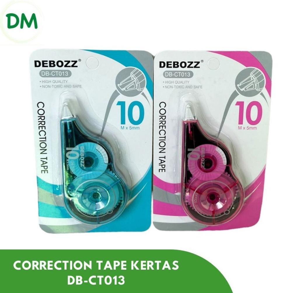 

Correction Tape / Stipo Kertas Deboz Db-Ct013 (1 Pcs) Murah Josephdeemartineztee