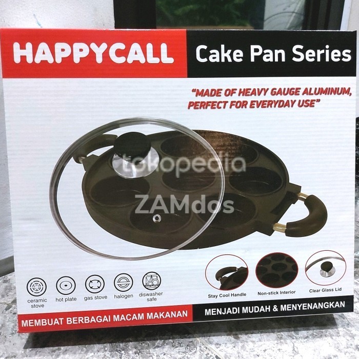 

ZJ548 8 Lubang Datar Cetakan Kue Loyang Kue Happy call 8 Holes Snack Maker C DISKON