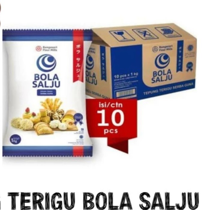 

LE112 Tepung terigu Bola Salju 1dus isi 10 x 1kg OBRAL