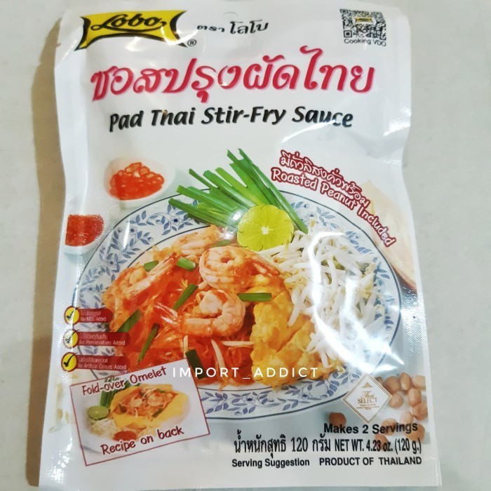 

PR372 Bumbu Masak Instant Pad Thai Stir Fry Sauce Original Import Thailand TERMURAH