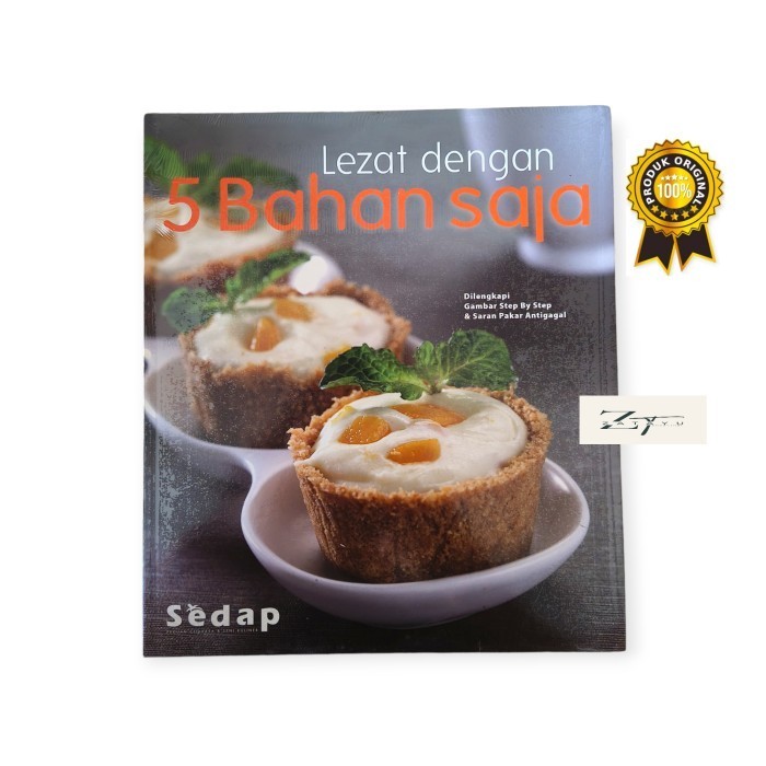 

GM528 BUKU RESEP / MASAKAN / LEZAT DENGAN 5 BAHAN SAJA FREE ONGKIR