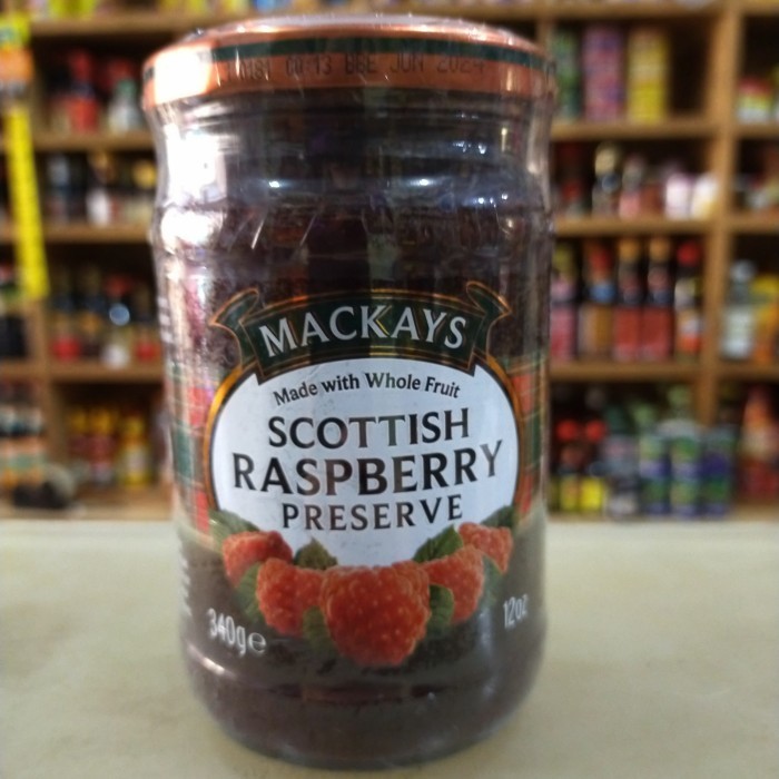 

Maays Scottisj Raspberry Preserve/ Selai Buah Raspberi 340Gr