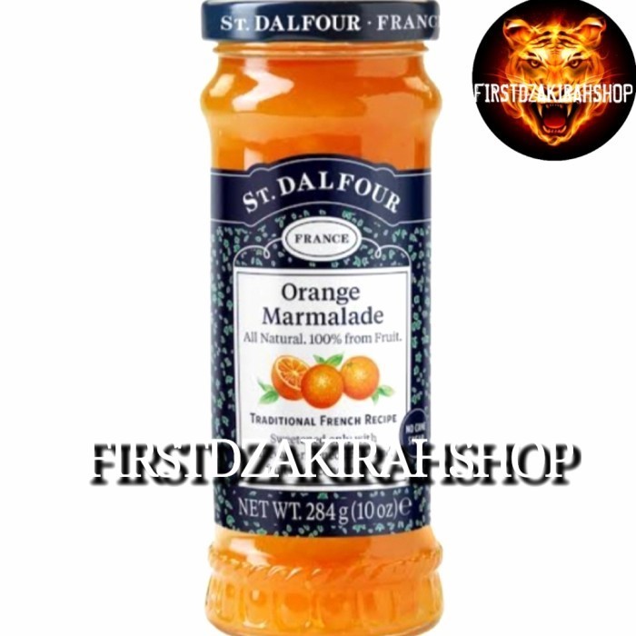 

St Dalfour Orange Marmalade Fruit 284Gr Selai