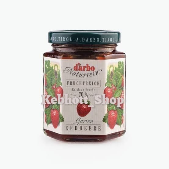 

D'Arbo Garten Strawberry Erdbeere Jam 200G Darbo Selai Buah Stroberi