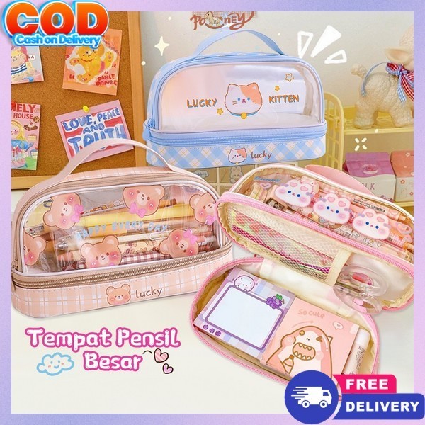 

Pencil Case Cewek Cowok Aesthatic Dosgrip Untuk Sekolah Disgrib Anak Laki Perempuan Disgrip Murah Korea Estetik Dusgrip Korean Style Viral Pouch Wadah Pengsil Lucu Tempat Pensil Anak Import Lucu Tempat Pensil Multifugsi Poney Tempat Pensil Anak Besar
