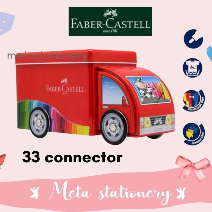 

Connector Pen Car 30 Warna Faber Castell -Anza Wahda