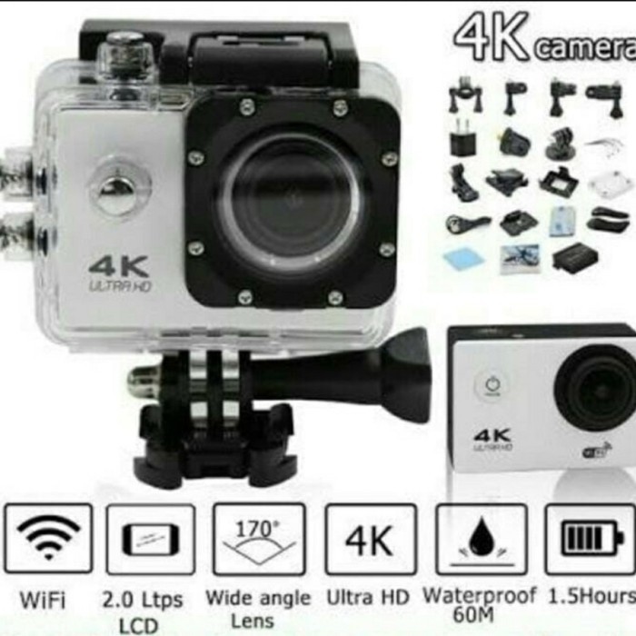 Kamera Kogan Sportcam Ultra Hd 1080P 4K Wifi Vloging