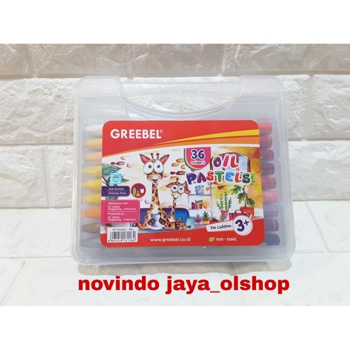 

Crayon Greebel Isi 36 Warna -Anza Wahda
