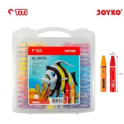 

Crayon Krayon Titi 55 Warna Oil Pastel -Anza Wahda