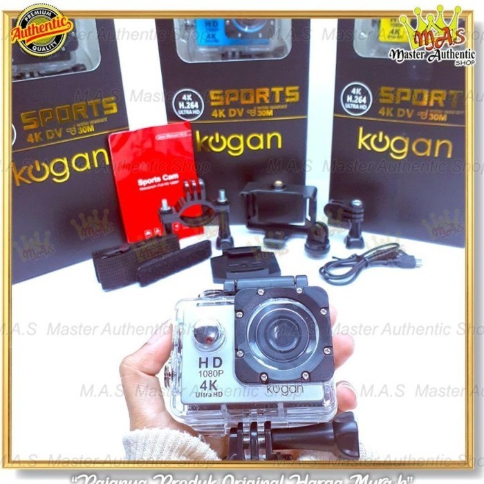 Sportcam Kogan 4K Non Wifi Camera Action Cam - Kamera Sport Kogan