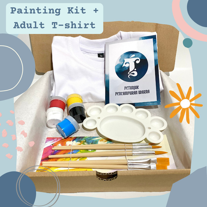 

Teratura T Shirt Painting Kit For Adult - Melukis Di Kaos Untuk Dewasa -Anza Wahda