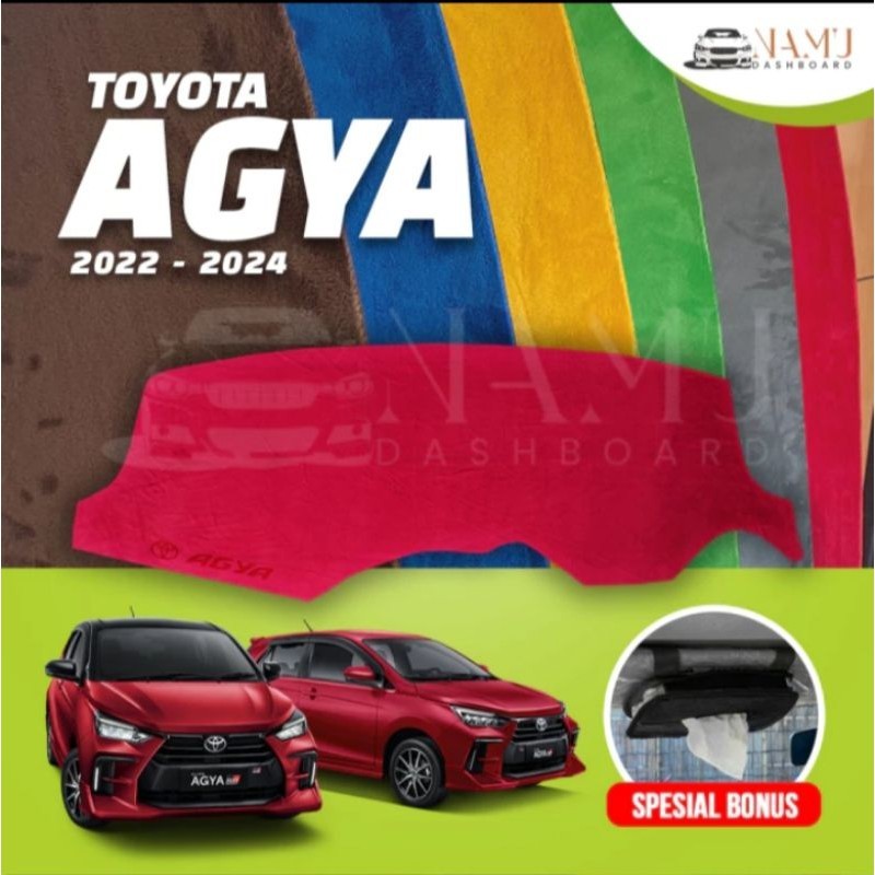 Acc Aksesoris Agya 2022-2024 Cover Dashboard Mobil Premium