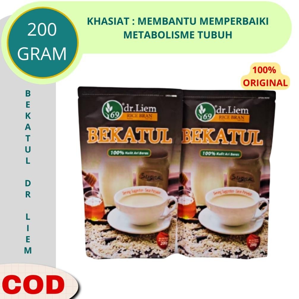 Bekatul dr Liem 69 Bekatul dr Liem Rice Bran Original 200gr