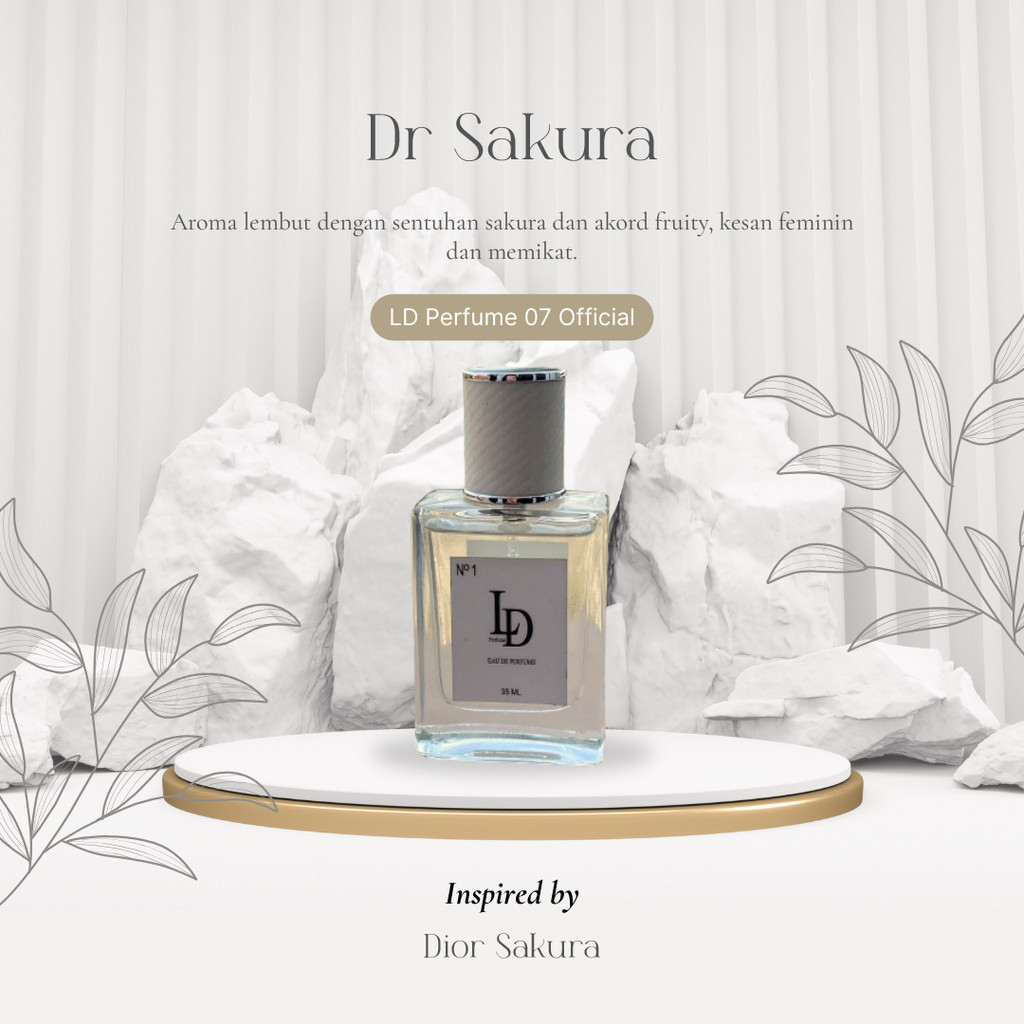 Parfum Premium LD Perfume 07 De Cherry Blossom After Winter Inspired Perfume 35ml | Parfum Wanita Aw