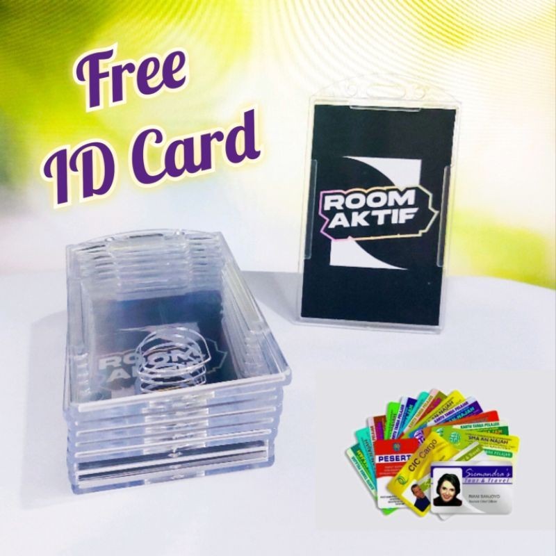

ID CARD CASE / Mika Id Card transparan