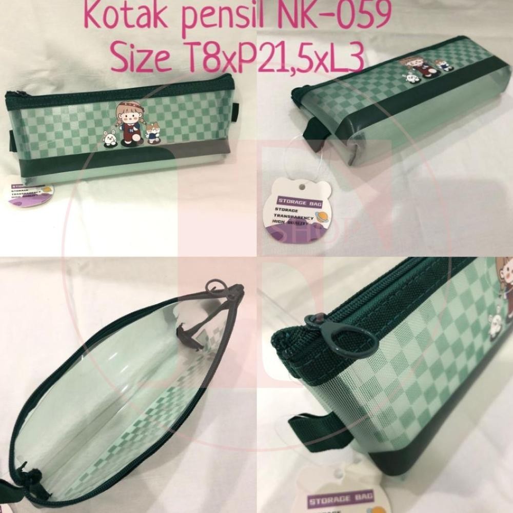 

Promo Fs Kotak Pensil Korea Lucu / Tempat Pensil Transparan Import Harga Discount