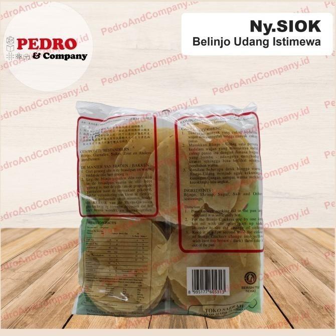 

READY STOCK NY SIOK EMPING BELINJO UDANG ISTIMEWA - CRACKERS !!!!!