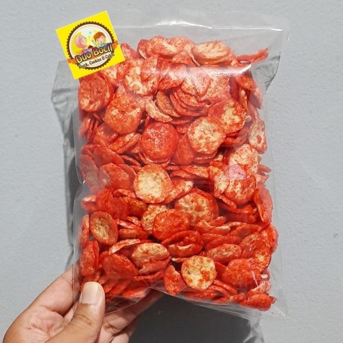 

NEW PRODUK OPAK MEDAN KERIPIK SINGKONG PEDAS 1 KG !!!!!
