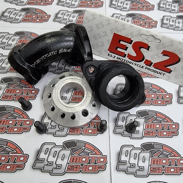 ES2 RACING PUTAR INTAKE MANIFOLD UNIVERSAL BEBEK PWK PE 24 AD 28