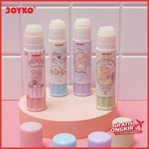 

Original Glue Stick Gs-116 Sweet Day Pastel Color Lem Batang Joyko Gs-116 8Gr Promo Hemat