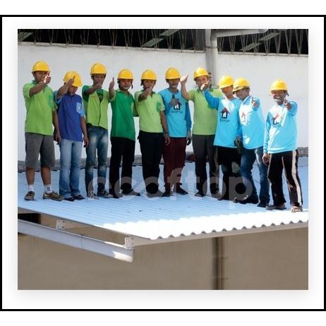 Atap Upvc Rooftop C-Series C Series Dingin Rumah Gedung Ruko 5 Meter