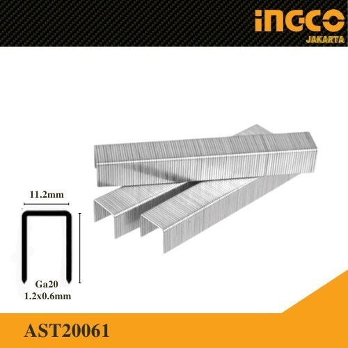 

Baru Isi Steples Brad Nailer U6 Crown Staples (U 6 Mm) Ingco Ast20061 Murah