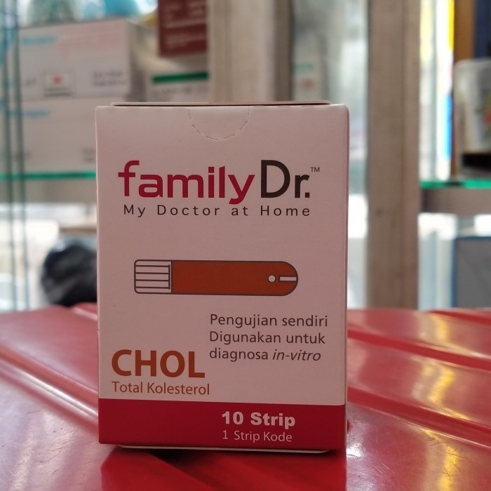 

Promo Familydr Strip Cholestrol Refill 1 Box Isi 10 Hemat