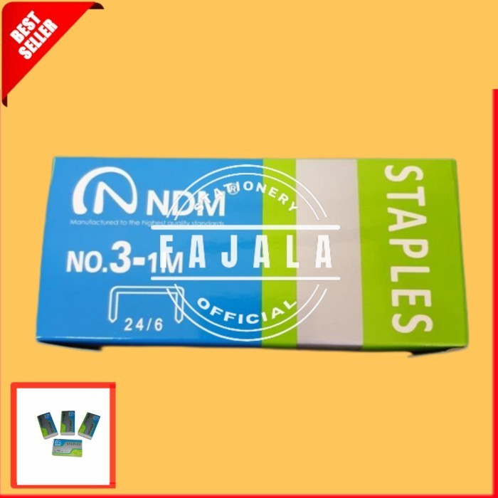 

Terbatas Isi Steples No 3 -1M Ndm Original Berkualitas Bergaransi