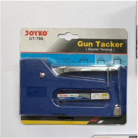 

Baru Gun Tacker / Stapler Tembak / Alat Klip Joyko Gt-700 Ready Stock
