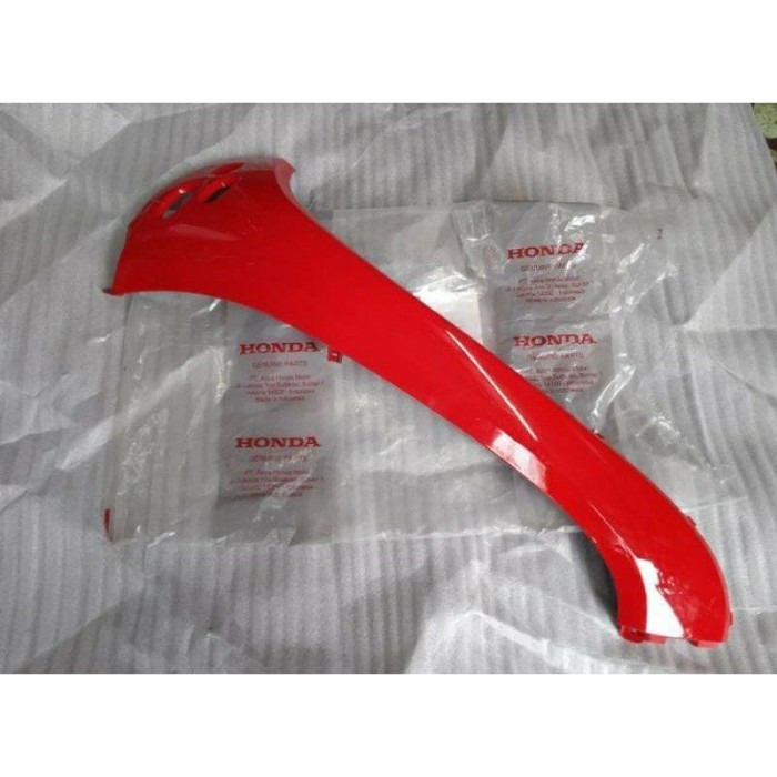 Termurah Cover Sayap Samping Kiri Kanan Body Depan Scoopy New 2021 2022 Merah Hemat