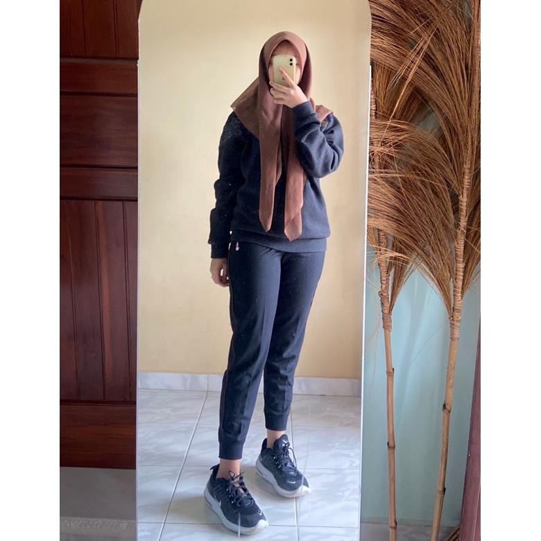 JOGGER UNIQLO JOGGER PANTS UNIQLO CELANA JOGGER PRIA JOGGER OLAHRAGA JOGGER UNISEX JOGGER NEVADA TRA