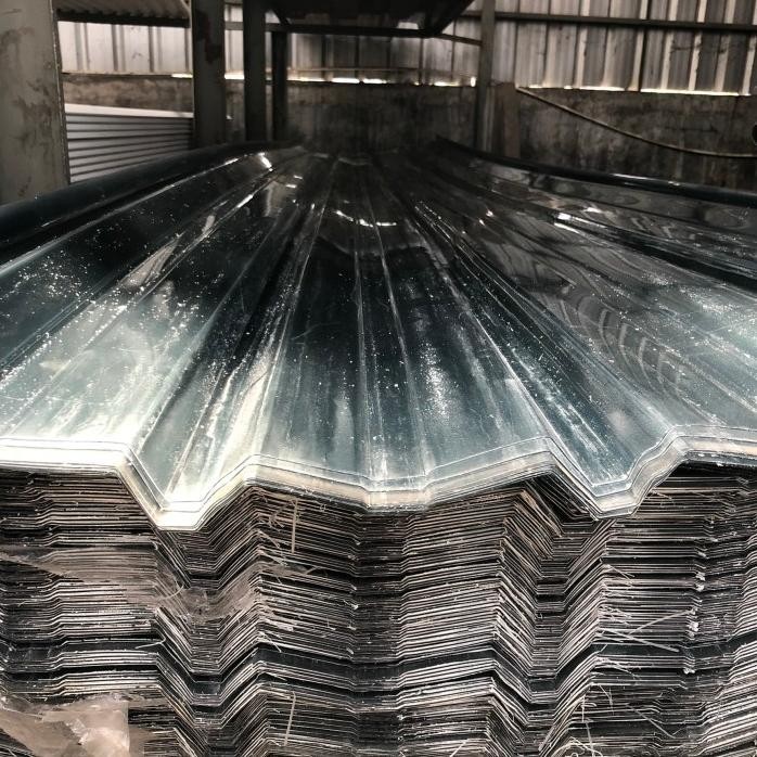 Atap Spandek Transparant 6 Meter Tebal 0.80Mm  - Spandeck Bening Fiber