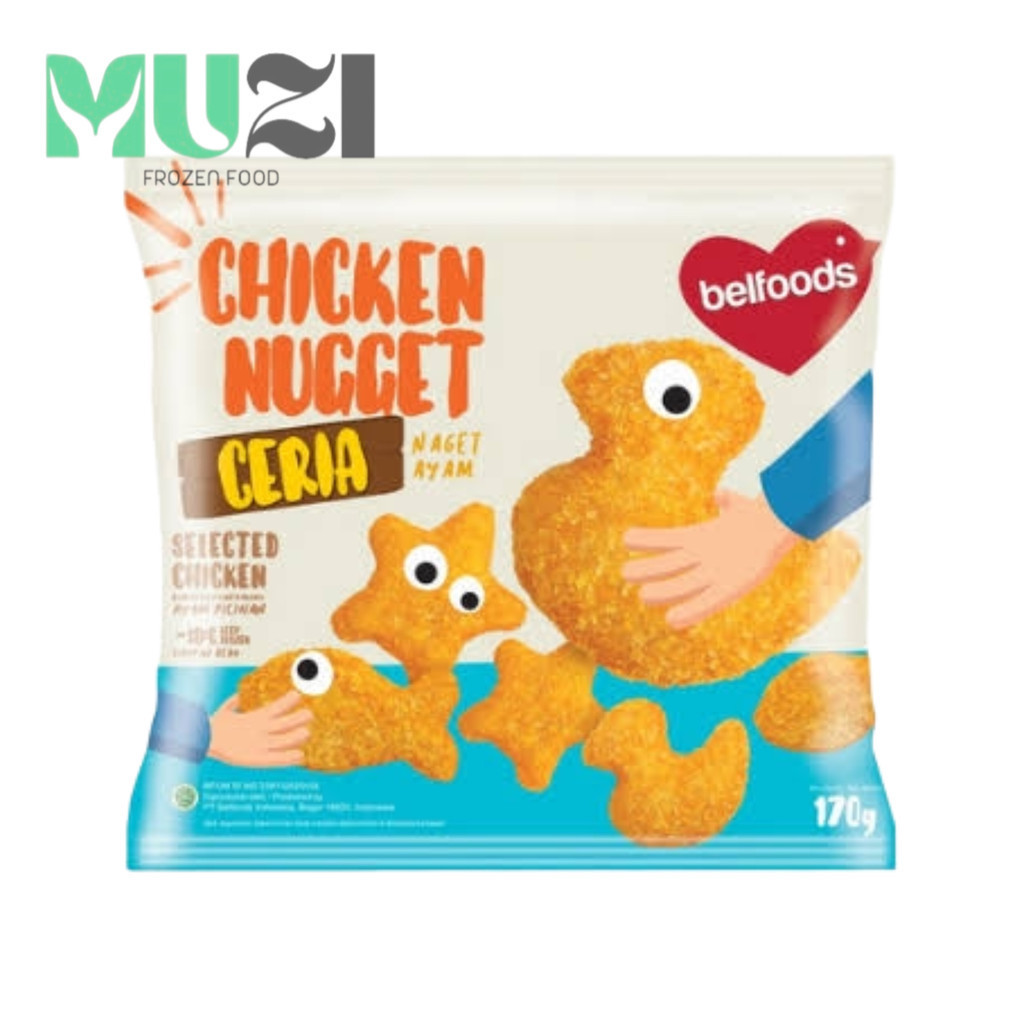 

BELFOODS CHICKEN NUGGET CERIA 170 GR