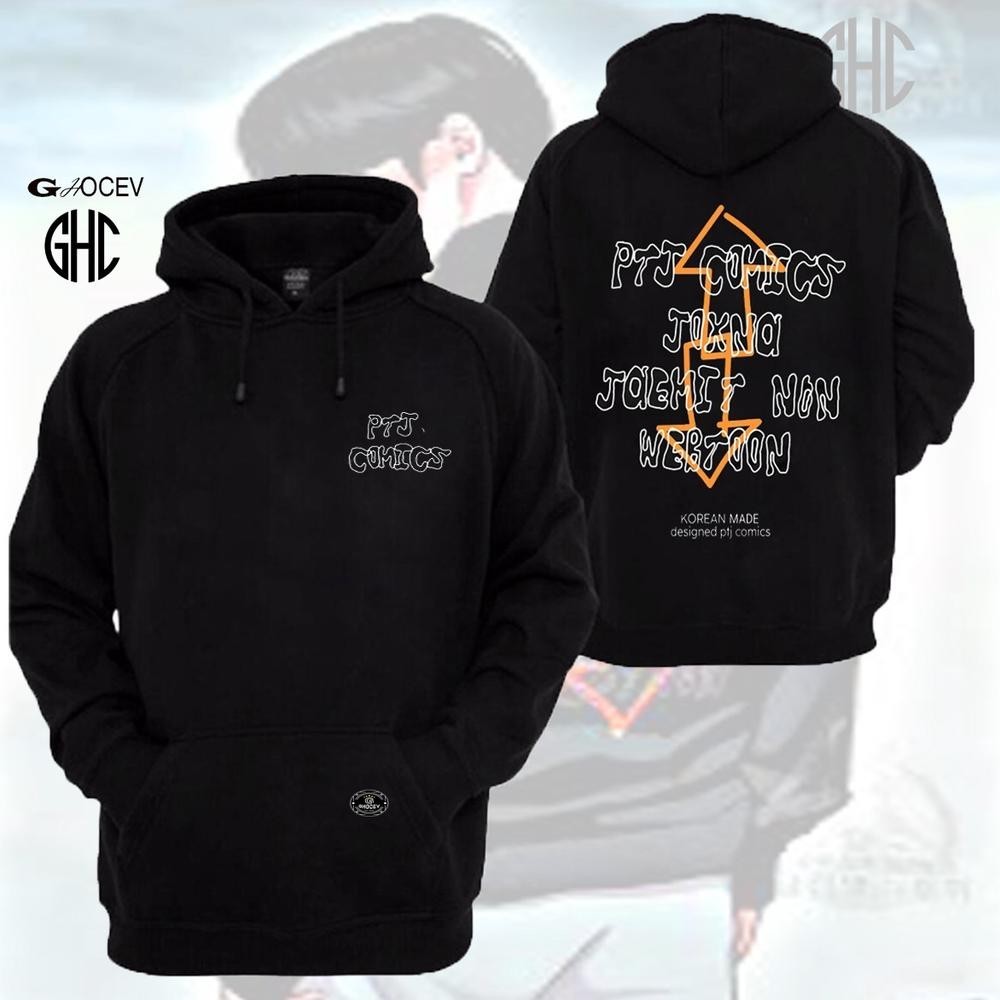 JAKET HOODIE PTJ COMICS PARK HYUNG SEOK JAKET PHS LOOKISM 3.3