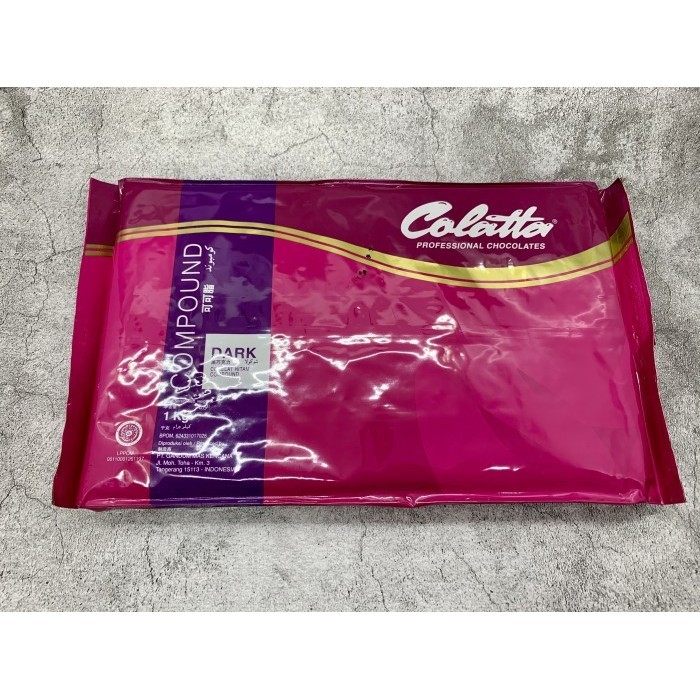 

Ready Colatta Dark Compound 1 Kg Chocolate Coklat