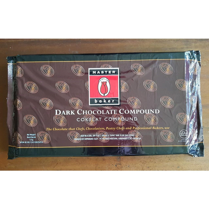 

Ready TULIP Masterbaker Dark 5 kg - Coklat Compound TULIP