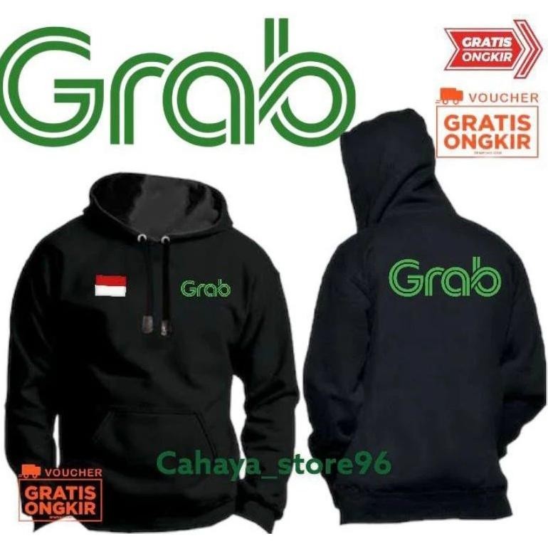 JAKET SWEATER HOODIE // DRIVER ONLINE / HARGA TERMURAH / KUALITAS TERBAIK GRAB, VIRAL