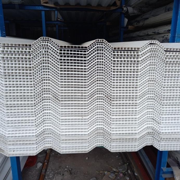 Alderon Twinwall R 830 Atap Alderon Upvc 4 Meter Putih Doff