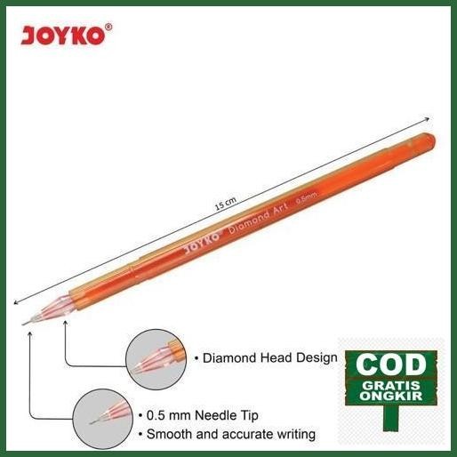 

Original Color Gel Pen Pena Jel Warna Joyko Gpc-310S Diamond Art 10 Warna 0.5Mm Harga Discount