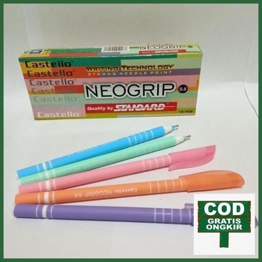

Flash Sale 12Pc Pulpen Castello Neogrip By Standart Jaminan Mutu