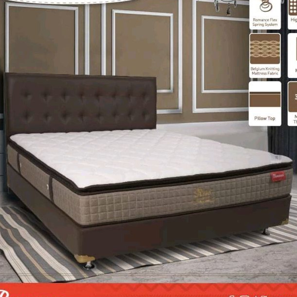 SPRING BED GRAND R 145 MURAH SPRING BED ORISINIL SPRING BED ROMANCE KASUR R 145 MATRAS R 145 MATRAS 