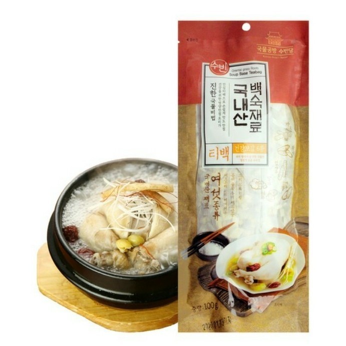 

Ready Bumbu Rempah Samgyetang Sup Ayam Ginseng Korea 100gr