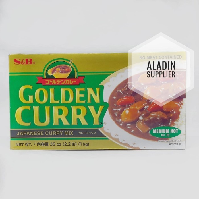 

Ready S&B Japanese Golden Curry 1 Kg Medium Hot