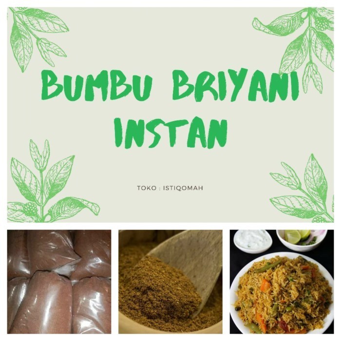 

Ready Bumbu Nasi Briyani 1kg