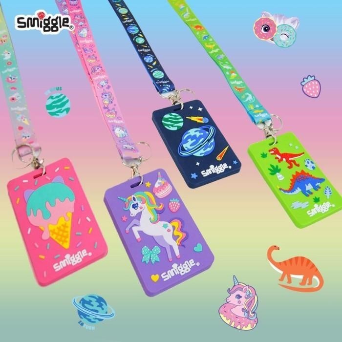 

Promo Smiggle Bag Tag Card Holder Dengan Tali Lanyard Original