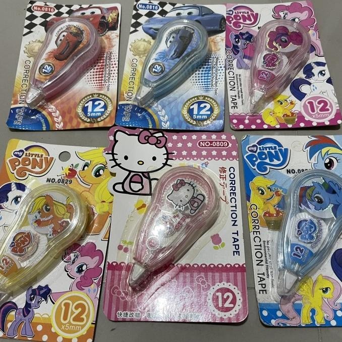 

correction tape disney 12 m satuan