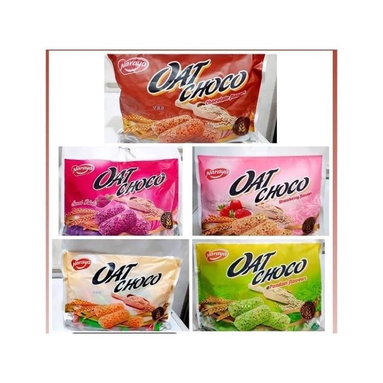 

Snack Naraya Oat Choco 400 Gr Coklat Vanila Sweet Potato Strawberry Makanan Ringan